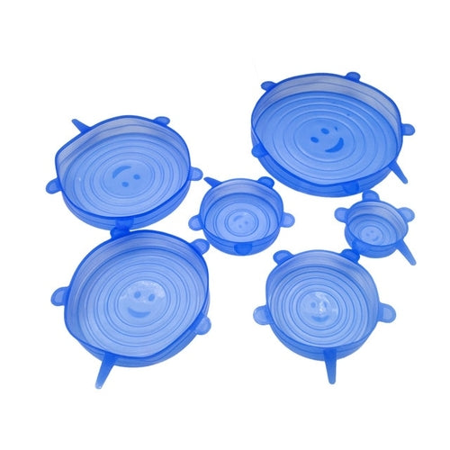 Reusable Stretchy Silicone Lids