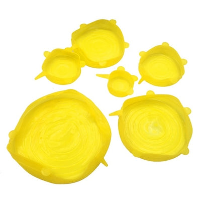 Reusable Stretchy Silicone Lids