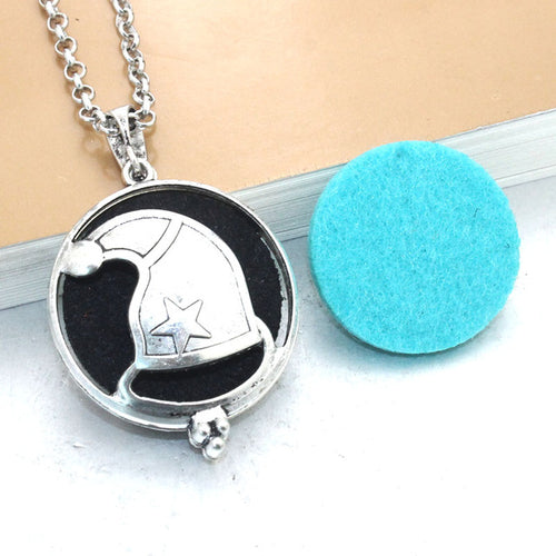 New Aroma Diffuser Necklace Open Silver Lockets