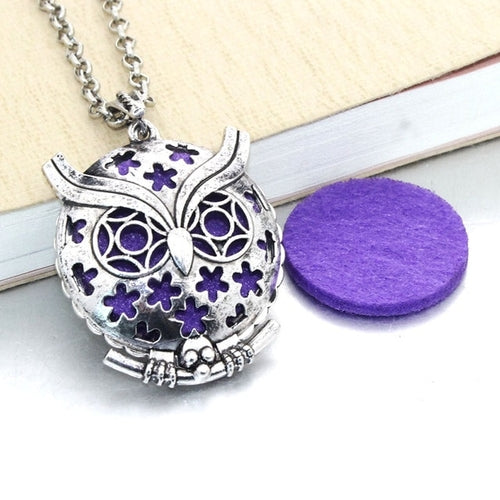 New Aroma Diffuser Necklace Open Silver Lockets