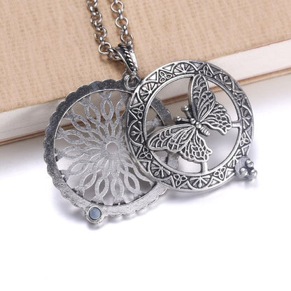 New Aroma Diffuser Necklace Open Silver Lockets