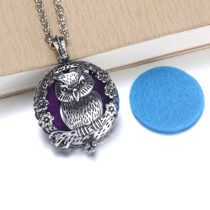 New Aroma Diffuser Necklace Open Silver Lockets