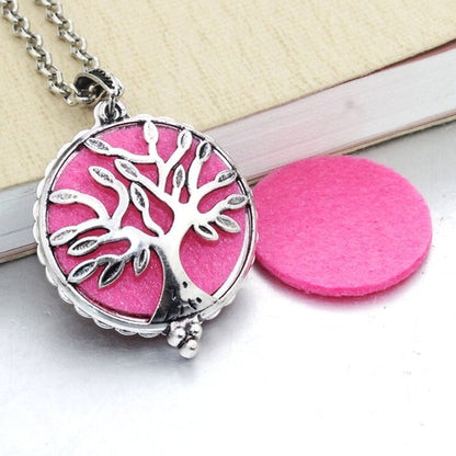 New Aroma Diffuser Necklace Open Silver Lockets