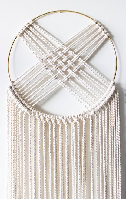 Macrame Wall Hanging, Macrame Dreamcatcher